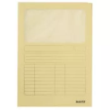 Leitz Window Folder Yellow A4