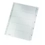 Leitz 43230000 tab index Numeric tab index Cardboard, Plastic Grey