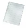 Leitz 43240000 tab index Numeric tab index Cardboard, Plastic Grey