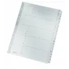 Leitz 43280000 tab index Alphabetic tab index Cardboard Grey