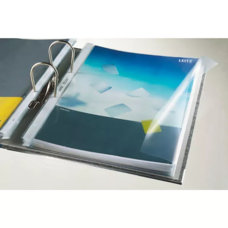 Leitz Premium Pocket A4 Opened Right with a Flap, 30% pre-consumer recycled plastic