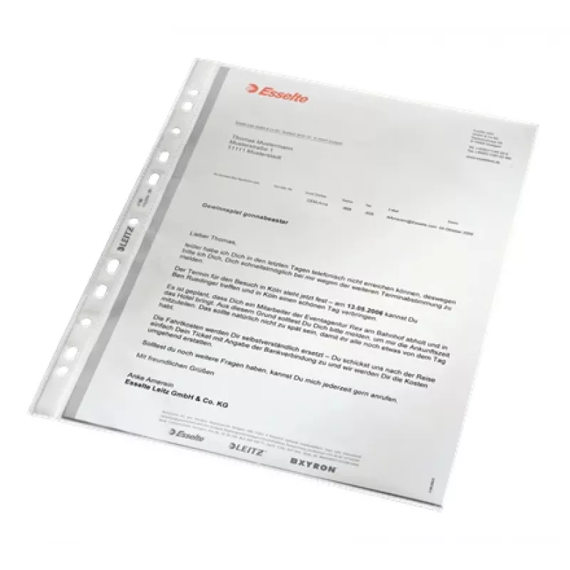 Leitz 47960000 sheet protector 210 x 297 mm (A4) Polypropylene (PP)
