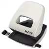 Leitz NeXXt Hole Punch 5008, 2-hole 30 sheets, 30 sheets, Black, Grey, Metal, Plastic, 8 cm, 5.5 mm, A4