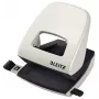 Leitz NeXXt Hole Punch 5008, 2-hole 30 sheets, 30 sheets, Black, Grey, Metal, Plastic, 8 cm, 5.5 mm, A4