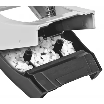 Leitz NeXXt Hole Punch 5008, 2-hole 30 sheets, 30 sheets, Black, Grey, Metal, Plastic, 8 cm, 5.5 mm, A4