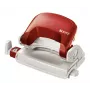 Leitz Hole Punch 5058 NeXXt, 2-hole 10 sheets, 10 sheets, Red, Plastic, 8 cm, 5.5 mm, A4