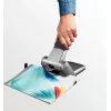 Leitz Heavy Duty Hole Punch, 65 sheets, Black, Grey, 8 cm, 5.5 mm, A4, 130 mm