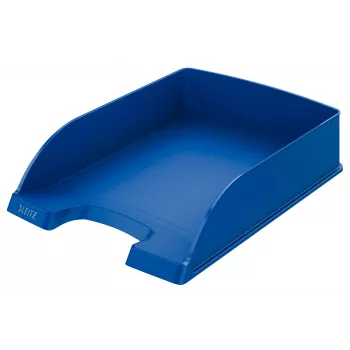 Leitz Plus Letter Tray, Standard, Polystyrene, Blue, 255 mm, 357 mm, 70 mm, 280 g