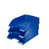 Leitz Plus Letter Tray, Standard, Polystyrene, Blue, 255 mm, 357 mm, 70 mm, 280 g