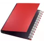 Leitz 59240025 divider book Red Cardboard, Polypropylene (PP) A4