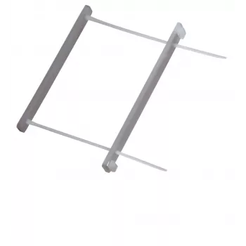 Leitz Storage Rods, Grey, Transparent, Polypropylene (PP)