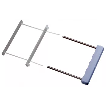 Leitz Storage Rods, Grey, Transparent, Polypropylene (PP)
