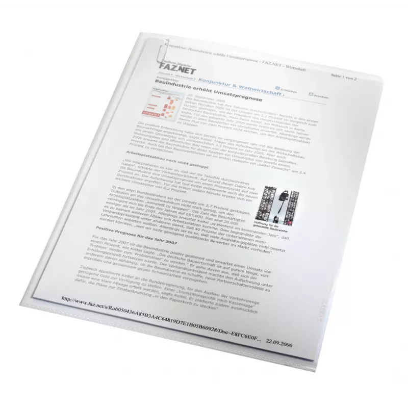 Leitz 40000055 folder Polypropylene (PP) Green A4