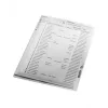 Leitz Quality Folder A5, 30% pre-consumer recycled plastic, 150 x 210 mm (A5), Polypropylene (PP), Transparent, Portrait, 160 mm, 220 mm
