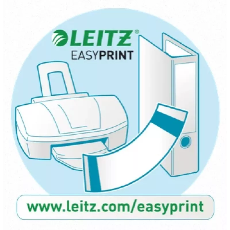 Leitz PC printable Spine Labels for standard lever arch files