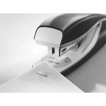 Leitz NeXXt Stapler 5504, 40 sheets Metal Fullstrip, 40 sheets, Red, 24/8, Metal, Plastic, 80 g/m², Top