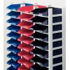 Leitz Letter tray rack Plus 3-trays, Plastic, Black, A4, A4, 3 drawer(s), Letter