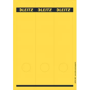 Leitz 16870015 self-adhesive label Rectangle Yellow 75 pc(s)