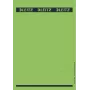 Leitz 16870055 self-adhesive label Rectangle Green 75 pc(s)