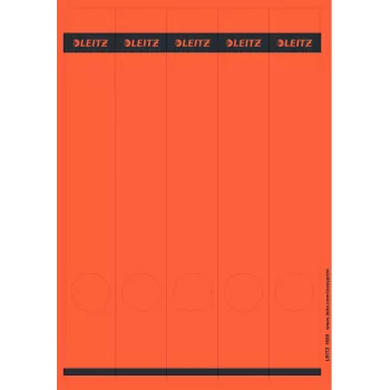 Leitz 16880025 self-adhesive label Rectangle Red 125 pc(s)