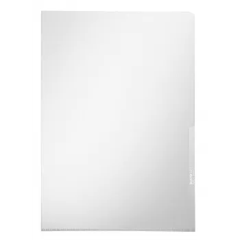 Leitz Premium Folder, A4, PVC, Transparent, Portrait, 220 mm, 313 mm