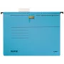 Leitz Alpha hanging folder Cardboard, Metal A4 Blue 5 pc(s)