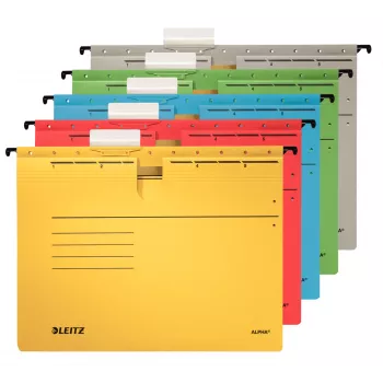 Leitz Alpha hanging folder Cardboard A4 Green 5 pc(s)