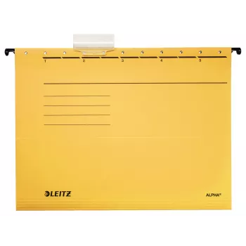 Leitz Alpha hanging folder Cardboard A4 Yellow