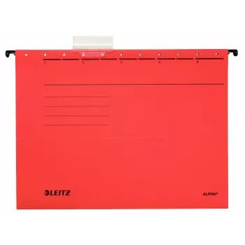 Leitz Alpha hanging folder Cardboard A4 Red