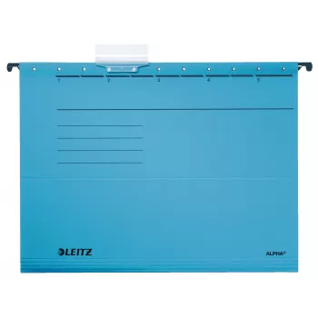 Leitz Alpha hanging folder Cardboard A4 Blue
