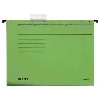 Leitz Alpha hanging folder Cardboard A4 Green