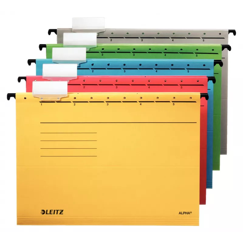 Leitz Alpha hanging folder Cardboard A4 Green