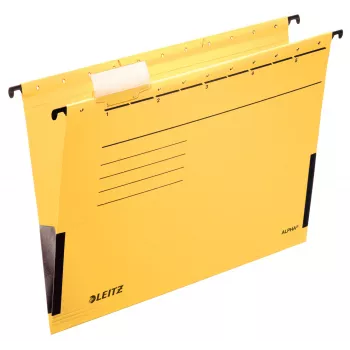 Leitz Alpha hanging folder Cardboard A4 Yellow 5 pc(s)