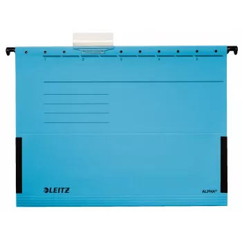 Leitz Alpha hanging folder Cardboard, Metal A4 Blue 5 pc(s)