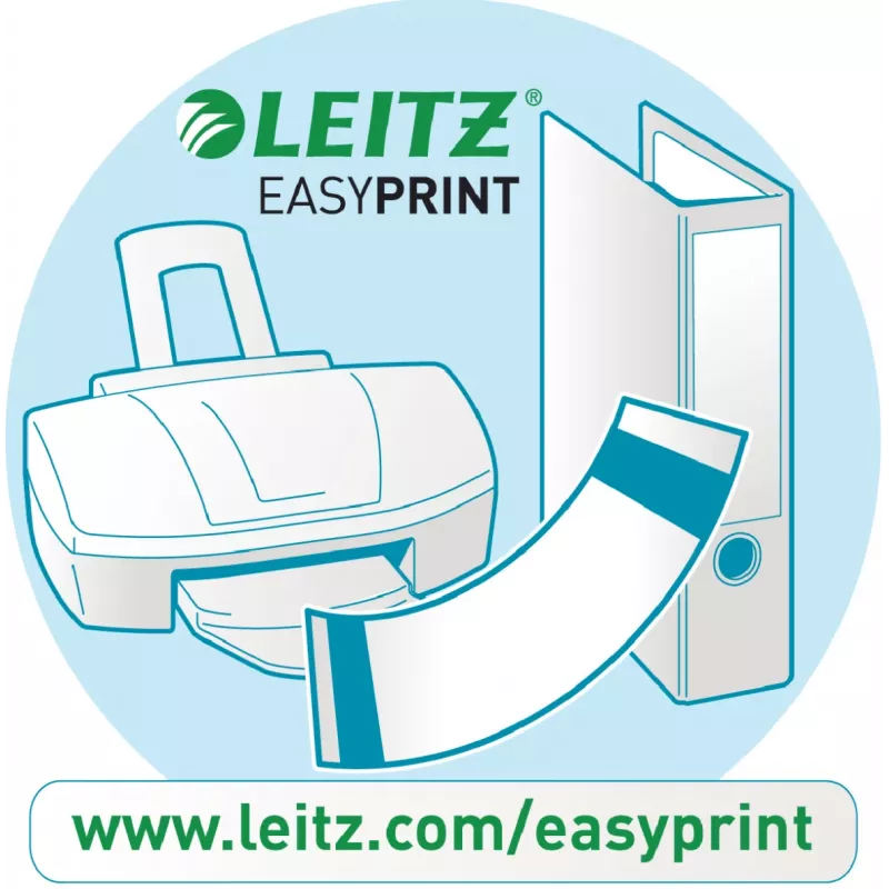 Leitz PC printable Spine Labels for standard lever arch files