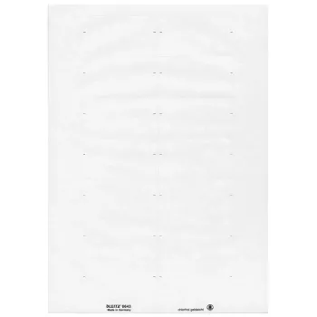 Leitz 66430001 self-adhesive label Rectangle White