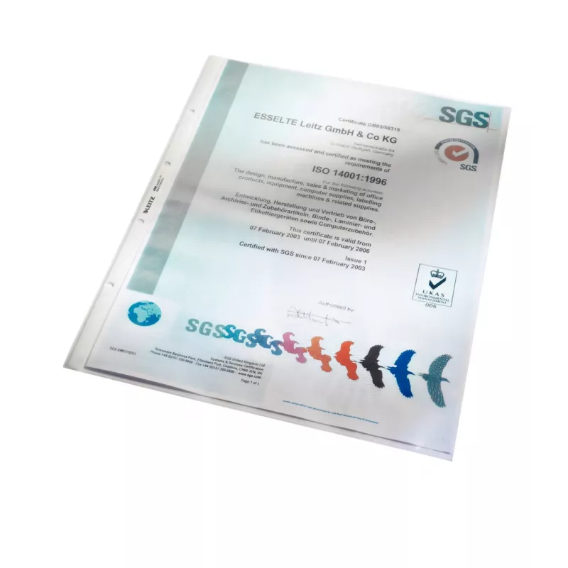 Leitz 47020000 sheet protector 420 x 300 (A3 album) Polypropylene (PP)