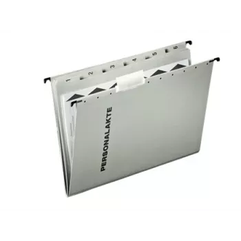 Leitz 300410085 hanging folder Cardboard, Polypropylene (PP) A4 Grey