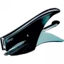 Leitz Plier 5547, 15 sheets Back Loader, 15 sheets, Black, Silver, P1, 4.95 cm, Rear, 150 staples