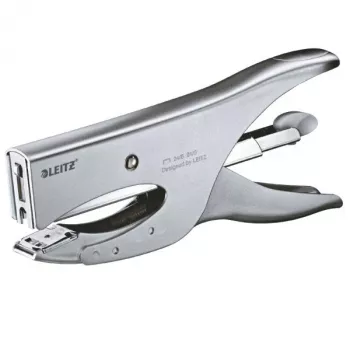 Leitz Plier 5549, 40 sheets Back Loader, 40 sheets, Silver, 24/8, 7 cm, Rear, 150 staples