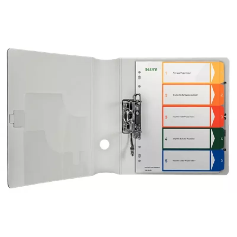 Esselte 12910000 tab index Numeric tab index Polypropylene (PP) Multicolour