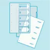Leitz PC printable Index, PP, extra wide, Numeric tab index, Polypropylene (PP), Blue, Green, Orange, Red, Yellow, 245 mm, 2 mm, 305 mm