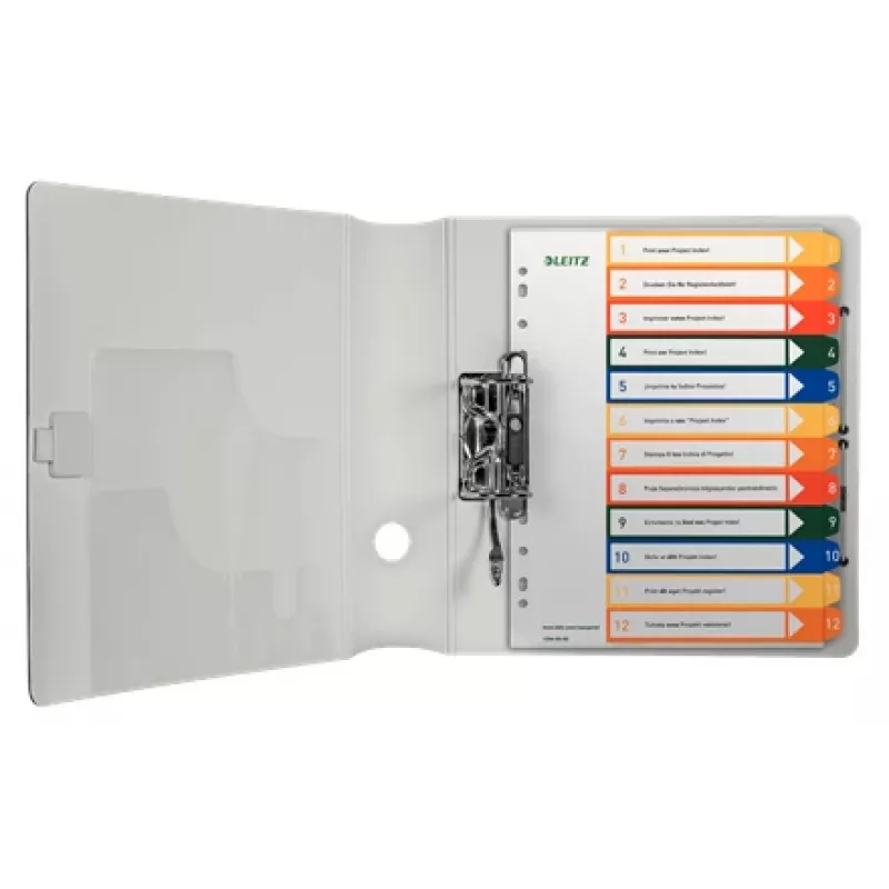 Esselte 12940000 tab index Numeric tab index Polypropylene (PP) Multicolour