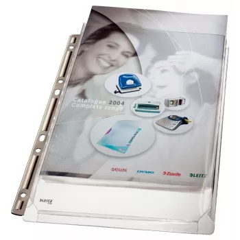 Leitz Premium Expanding Pocket with Metal Filing Strip A4, 48% pre-consumer recycled plastic