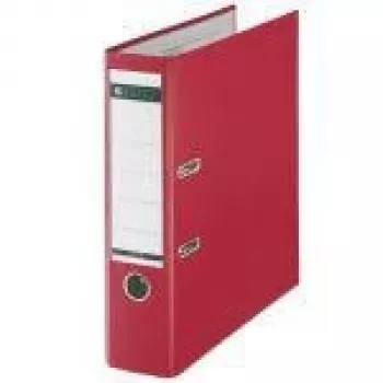 Leitz Plastic Lever Arch File A4 80mm 180° Red ring binder
