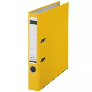 Leitz 180° Plastic Lever Arch File ring binder A4 Yellow