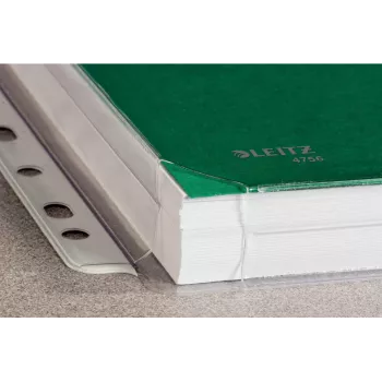 Leitz Pocket Expanding 170my A4, 210 x 297 mm (A4), Transparent, Polyvinyl chloride (PVC), 0.17 mm, 234 mm, 315 mm