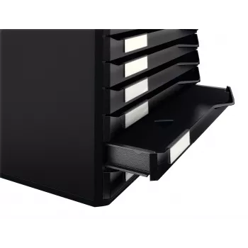 Leitz Form Set, Black, A4, A5, A6, Portrait, 10 drawer(s), Envelope, Folder, Letter, Note, 4.3 kg