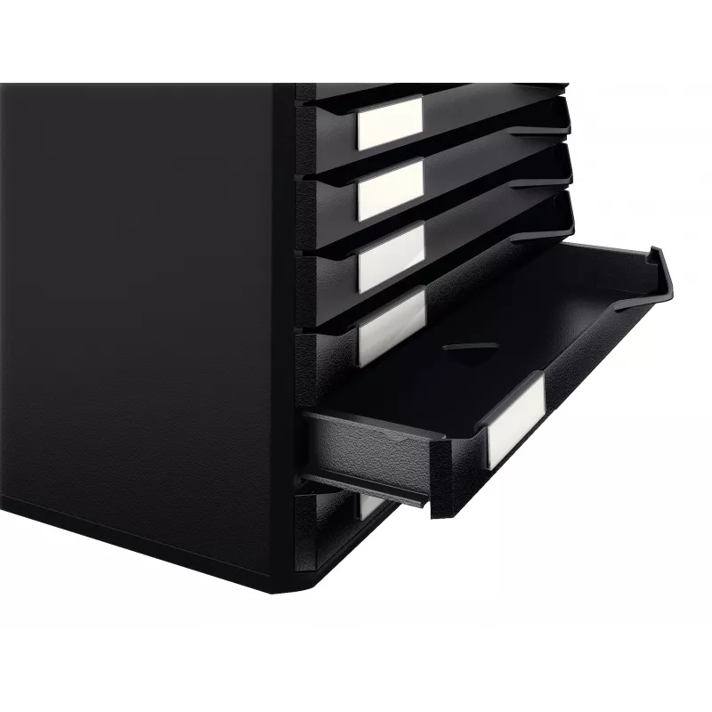 Leitz Form Set, Black, A4, A5, A6, Portrait, 10 drawer(s), Envelope, Folder, Letter, Note, 4.3 kg