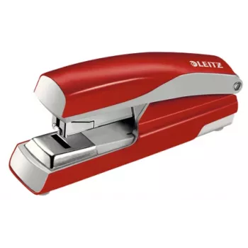 Leitz Stapler 5523 NeXXt, 40 sheets Flat clinch Metal, 40 sheets, Red, Flat clinch, P4, Metal, Plastic, 80 g/m²